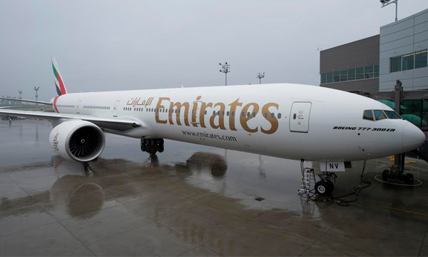 Emirates reoit son 100me Boeing 777-300ER