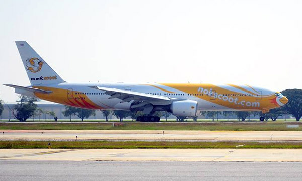 Thalande : NokScoot prsente son 1er Boeing 777-200ER
