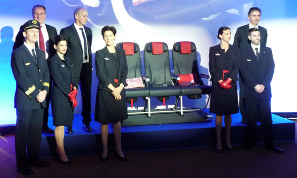 Air France prsente sa nouvelle offre moyen-courrier au dpart de CDG