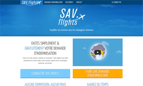 Le SCARA lance SAV.flights pour défendre les droits des passagers