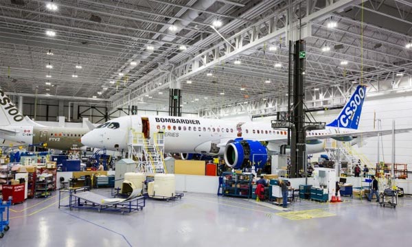 Bombardier : le CS300 volera dbut 2015