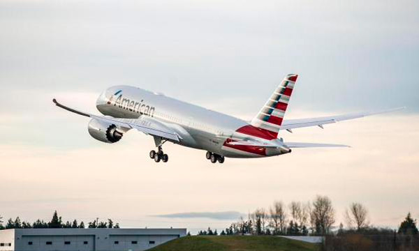 American Airlines reoit son 1er Boeing 787