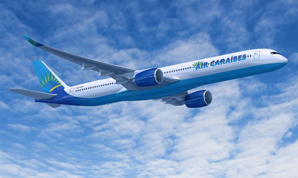 Air Carabes toffe sa commande dAirbus A350