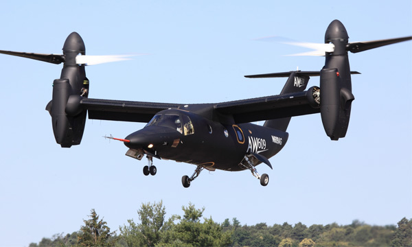 AgustaWestland lance la production de l’AW609 et améliore ses performances