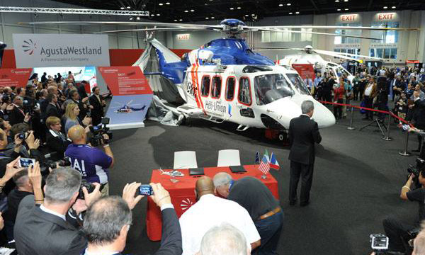 Hli-Union sera client de lancement de la nouvelle version lourde de lAW139 dAgustaWestland