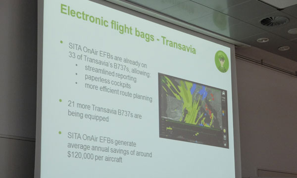 Transavia France se met aux EFB Cloud de SITA OnAir
