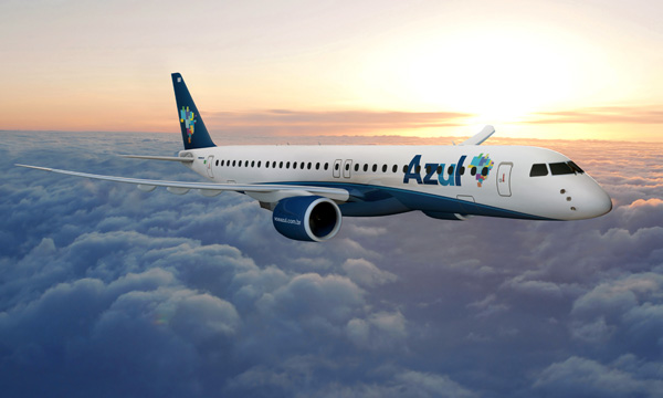 Azul confirme sa commande d'E2 auprs d'Embraer