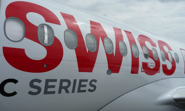 Bourget 2015 : Bombardier convertit Swiss au CS300