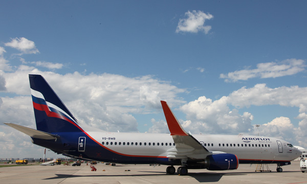 Aeroflot prend livraison de son dixime 737-800