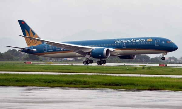 Vietnam Airlines reoit son 1er Boeing 787-9