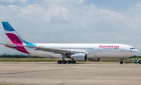 Lufthansa lche la bride  Eurowings