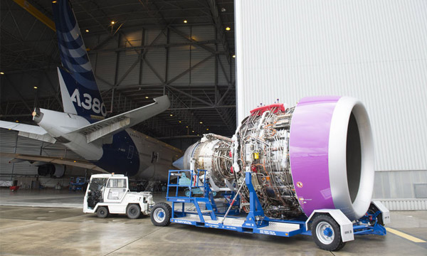 Rolls-Royce livre le 1er Trent XWB-97  Airbus pour lA350-1000