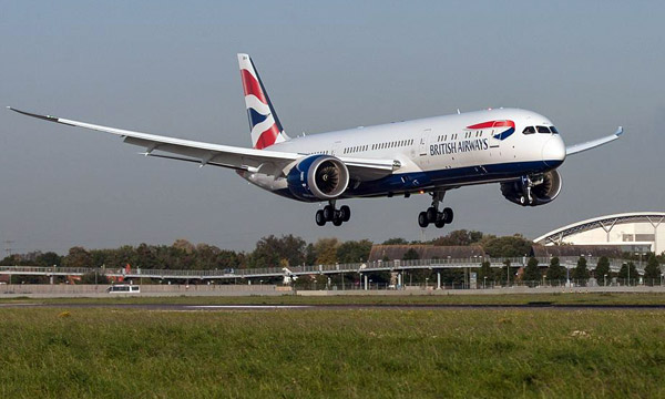British Airways reoit son 1er Boeing 787-9 (vido)