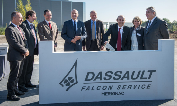 Dassault Aviation : le ple MRO des Falcon  Bordeaux-Mrignac oprationnel en 2016