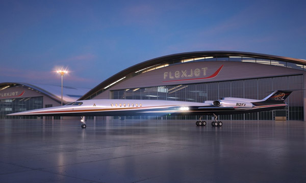 Aerion remporte une premire commande de Flexjet et dtaille son projet d'avion supersonique