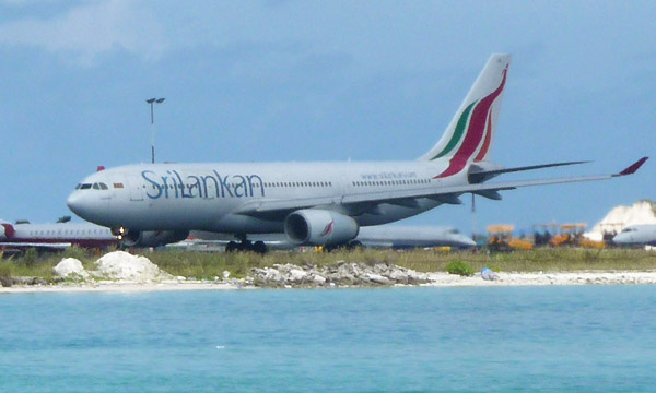 Colombo  Mal dans la nouvelle classe affaires A330-200 de SriLankan Airlines