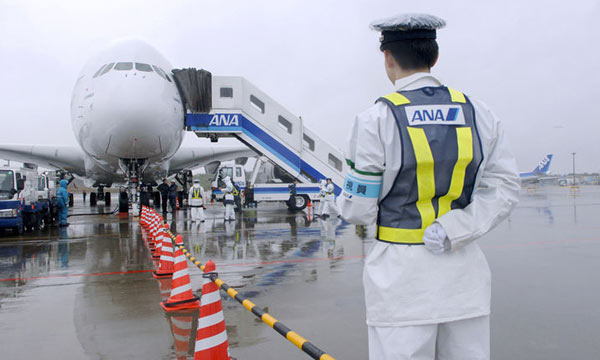 L'Airbus A380 atterrira finalement au Japon sous les couleurs dANA