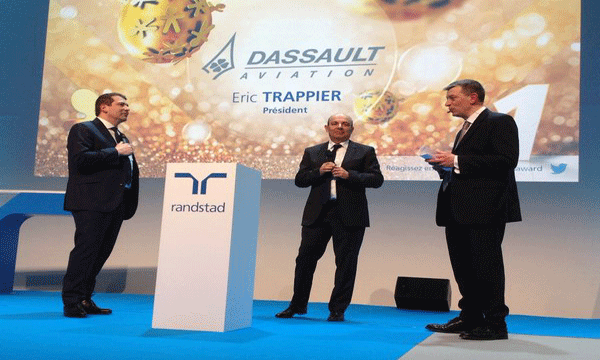 Dassault Aviation, entreprise la plus attractive de France en 2016