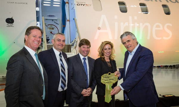 Bombardier vend quatre nouveaux CRJ900