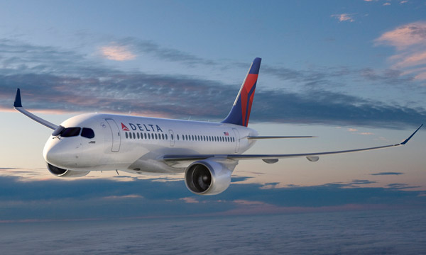 Delta Air Lines commande 75 CS100  Bombardier 