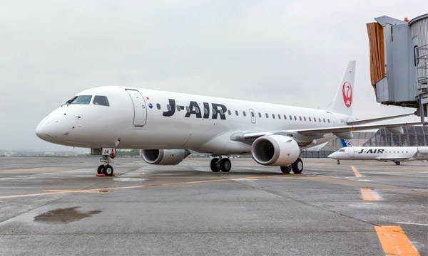 L'Embraer 190 dbarque au Japon