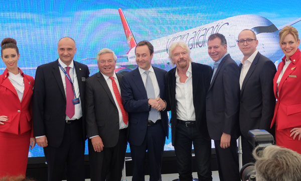 Virgin Atlantic s'engage sur 12 Airbus A350-1000