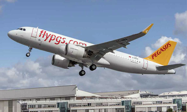 Pegasus reoit le 1er Airbus A320neo quip du LEAP-1A de CFMI