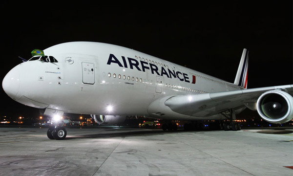L'A380 d'Air France en exploitation commerciale  Rio 