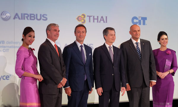 L'Airbus A350 entre dans la flotte de Thai Airways