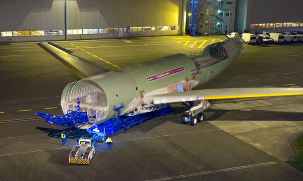 Airbus débute l'intégration du Beluga XL