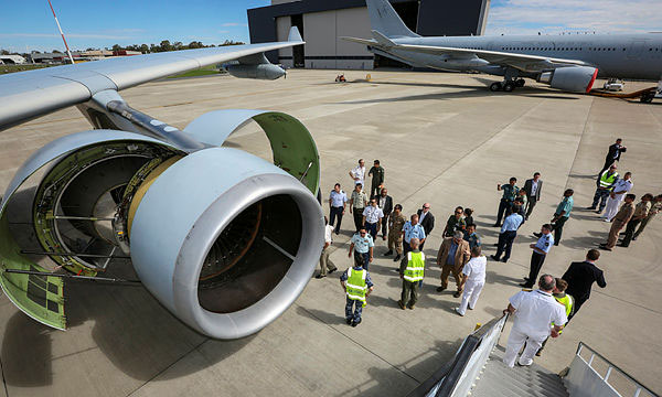 AFI KLM E&M embarque  bord du MCO des KC-30A australien