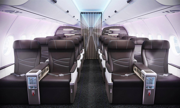 Aircraft Interiors 2017 : Hawaiian Airlines dévoile la cabine de ses A321neo