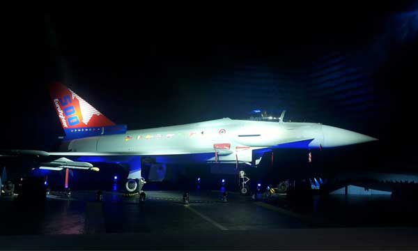 Photo : Livraison du 500me Eurofighter
