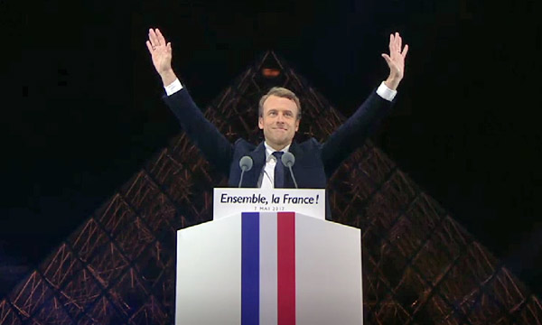 L'Europe de l'aéronautique soulagée par la victoire d'Emmanuel Macron