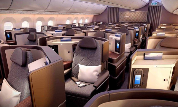 El Al prsente l'intrieur de son Boeing 787