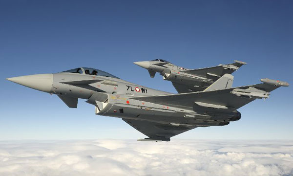 L'Autriche renonce à ses Eurofighter