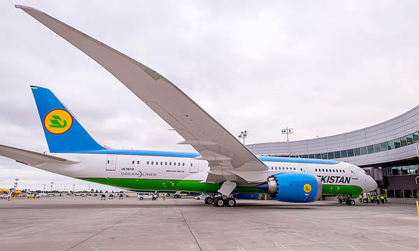 Uzbekistan Airways continue avec le GEnx pour ses Boeing 787