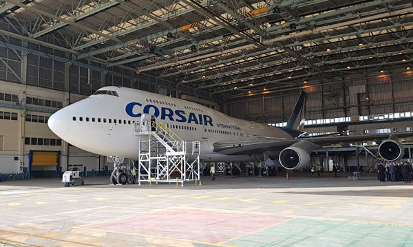 MRO : Corsair inaugure son nouveau hangar de maintenance  Orly