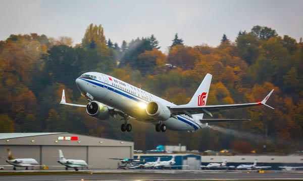 Boeing 737 MAX en Chine : le premier d'une longue srie