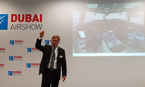 Dubai Airshow 2017 : Boeing dvoile le cockpit du 777X