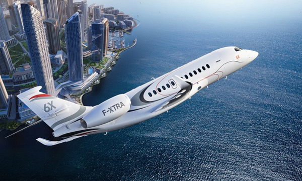 With the Falcon 6X, Dassault Aviation plots a course to predictive maintenance