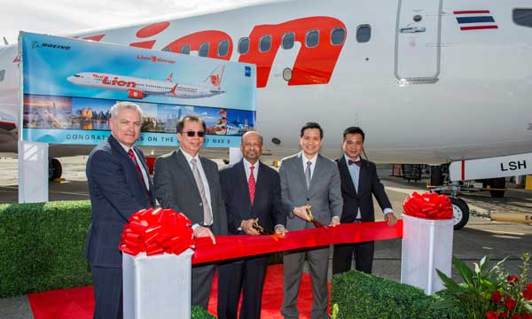 Boeing livre le premier 737 MAX 9  Lion Air