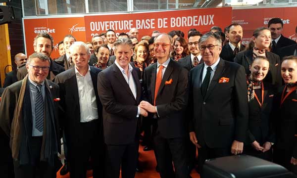 EasyJet inaugure sa nouvelle base  Bordeaux