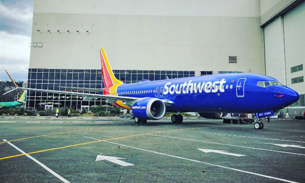 Southwest convertit de nouveau 40 options sur le 737 MAX 8