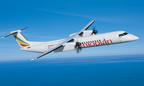 Ethiopian Airlines commande 10 Q400 à Bombardier