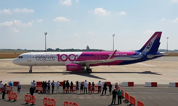 Wizz Air reoit son 100e Airbus