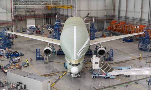 L'Airbus Beluga XL achve ses essais de vibration