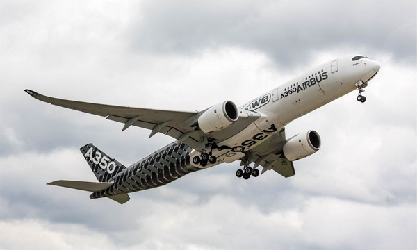 Airbus : une nouvelle grosse commande d'A350 a été enregistrée
