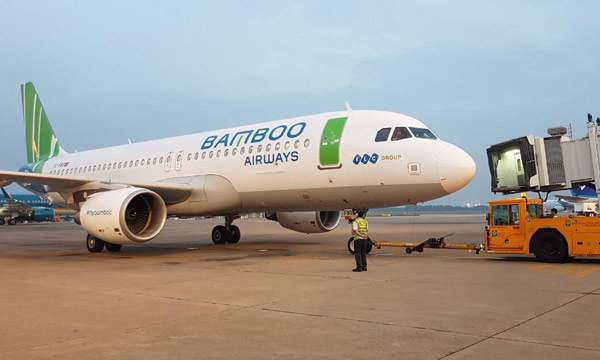 Vietnam's newest airline Bamboo takes first flight