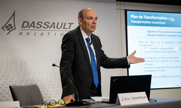 L'export tire Dassault Aviation en 2018